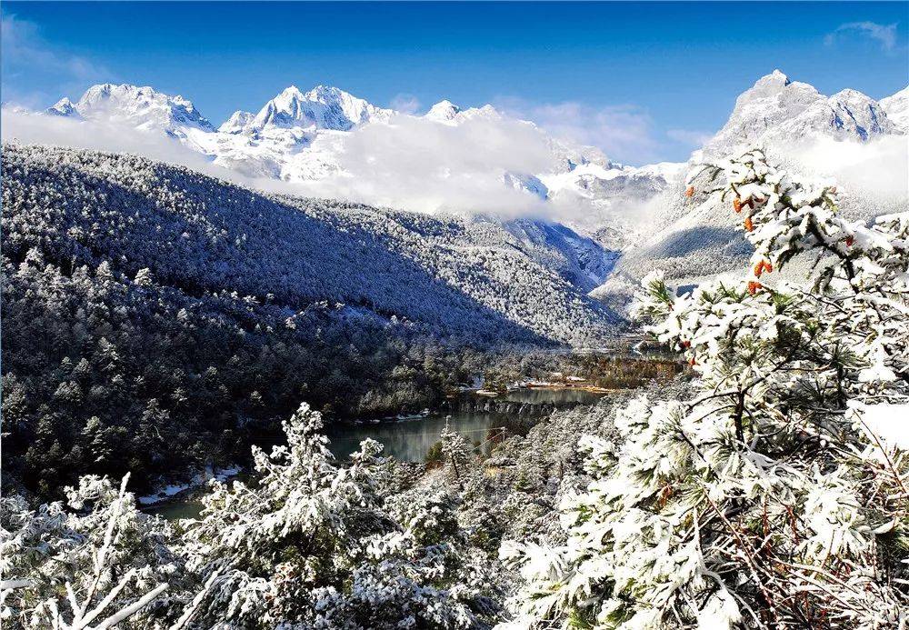 一看到你，就是玉龙雪山