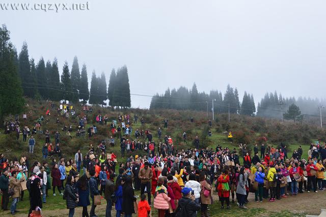 石柱 千野草场 千人交友“袋”来爱情